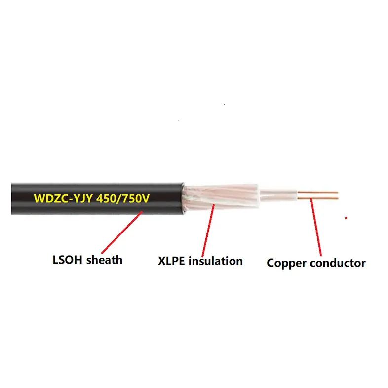 LSOH Control Cable without Armour 450/750V