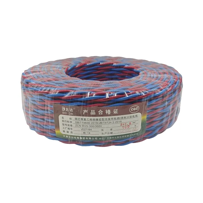 RVS PVC Insulated Twisted Flexible Wires